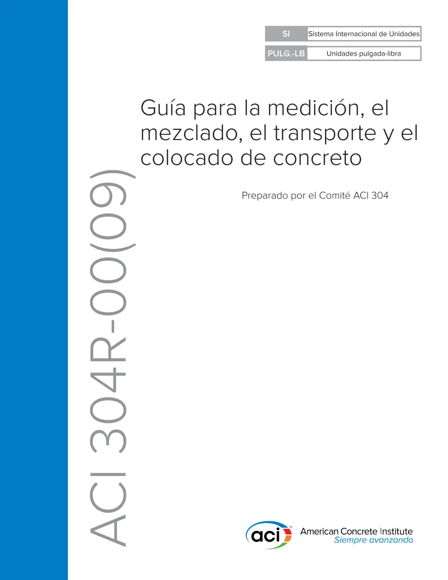 ACI 304R-00(09)ES ACI 304R-00(09)ES