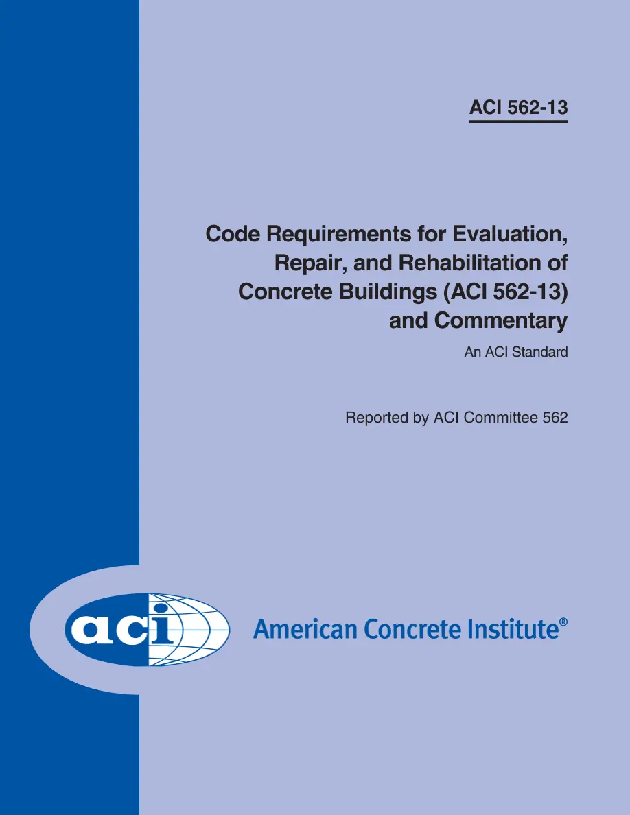 ACI 562-13 ACI 562-13