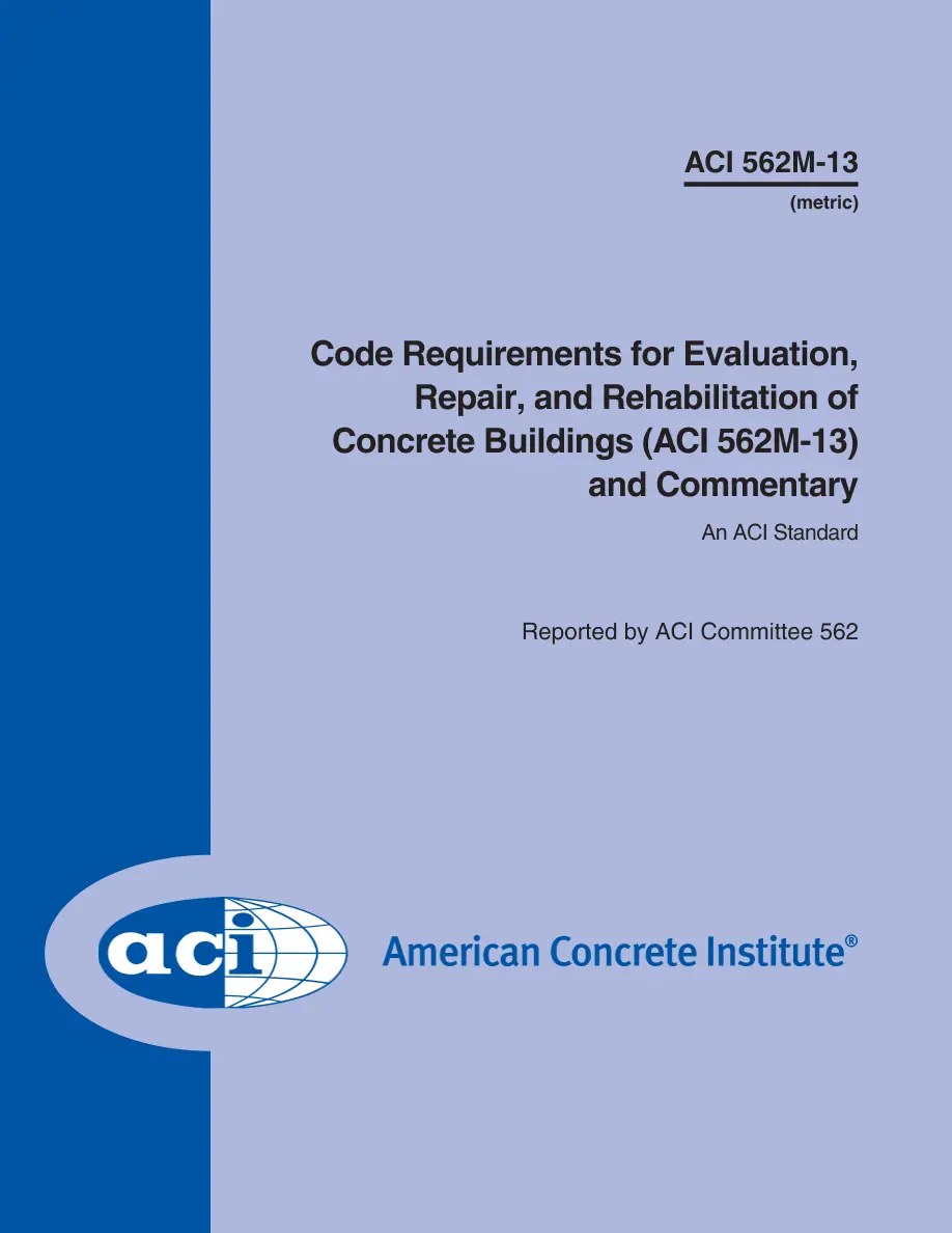ACI 562M-13 ACI 562M-13