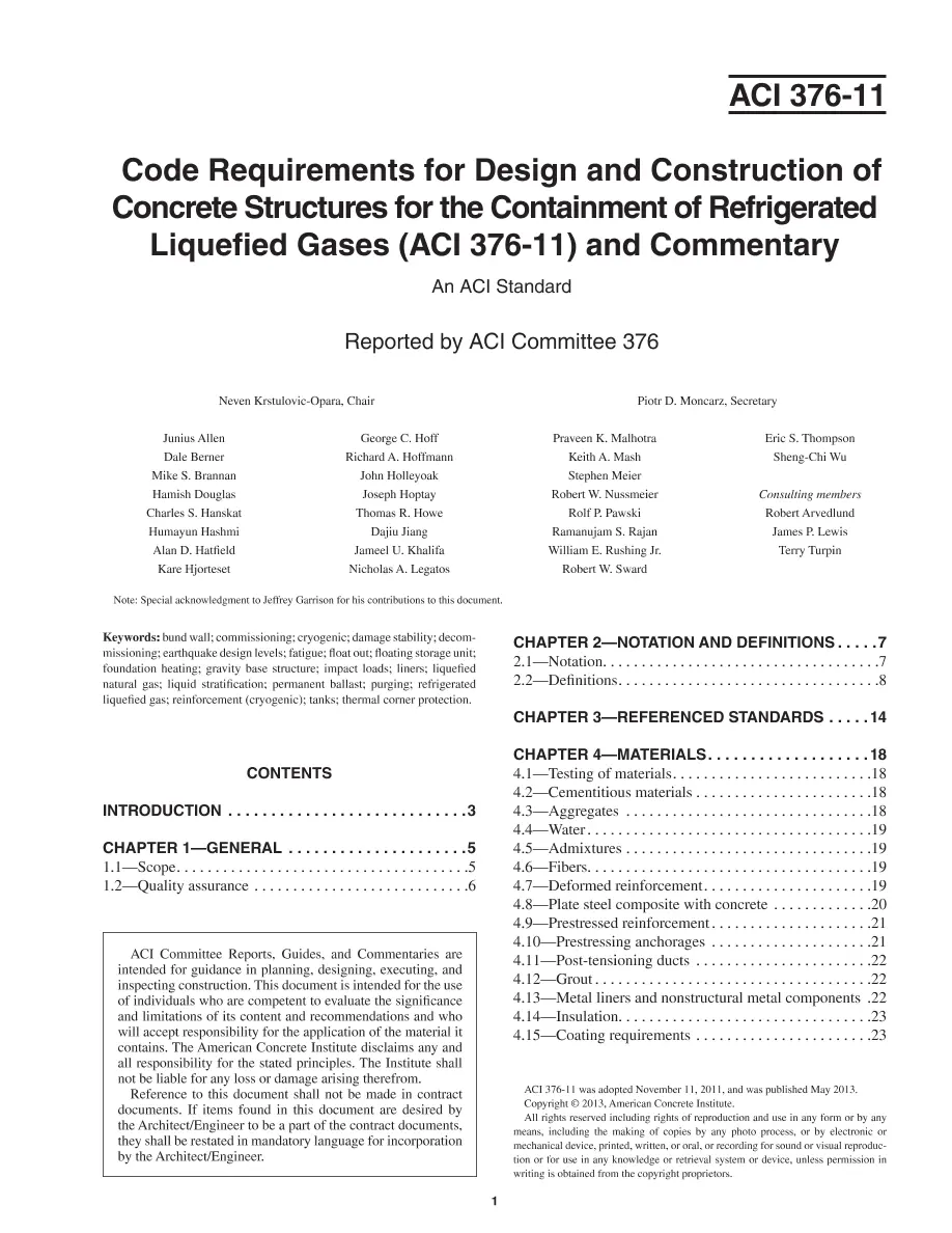 ACI 376-11 ACI 376-11
