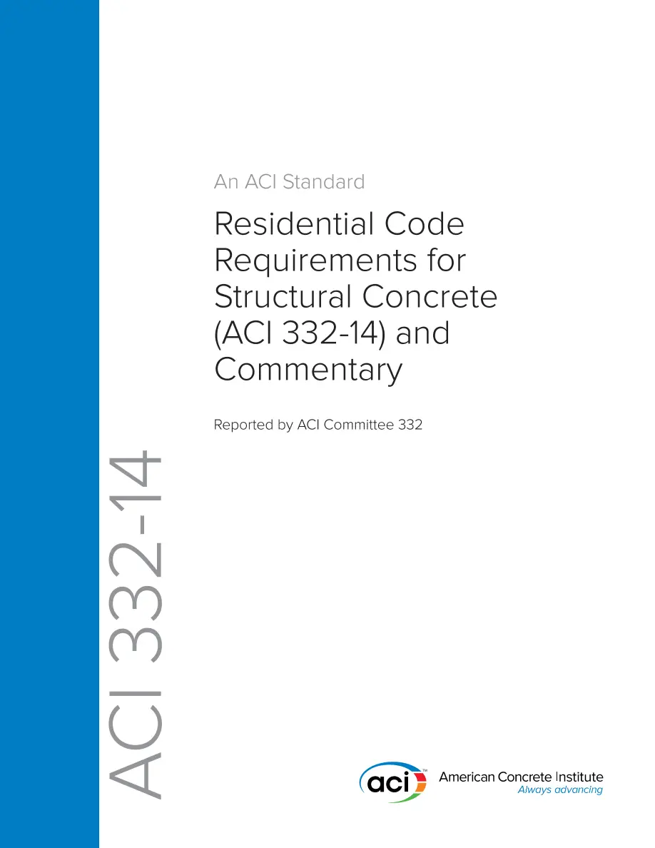 ACI 332-14 ACI 332-14