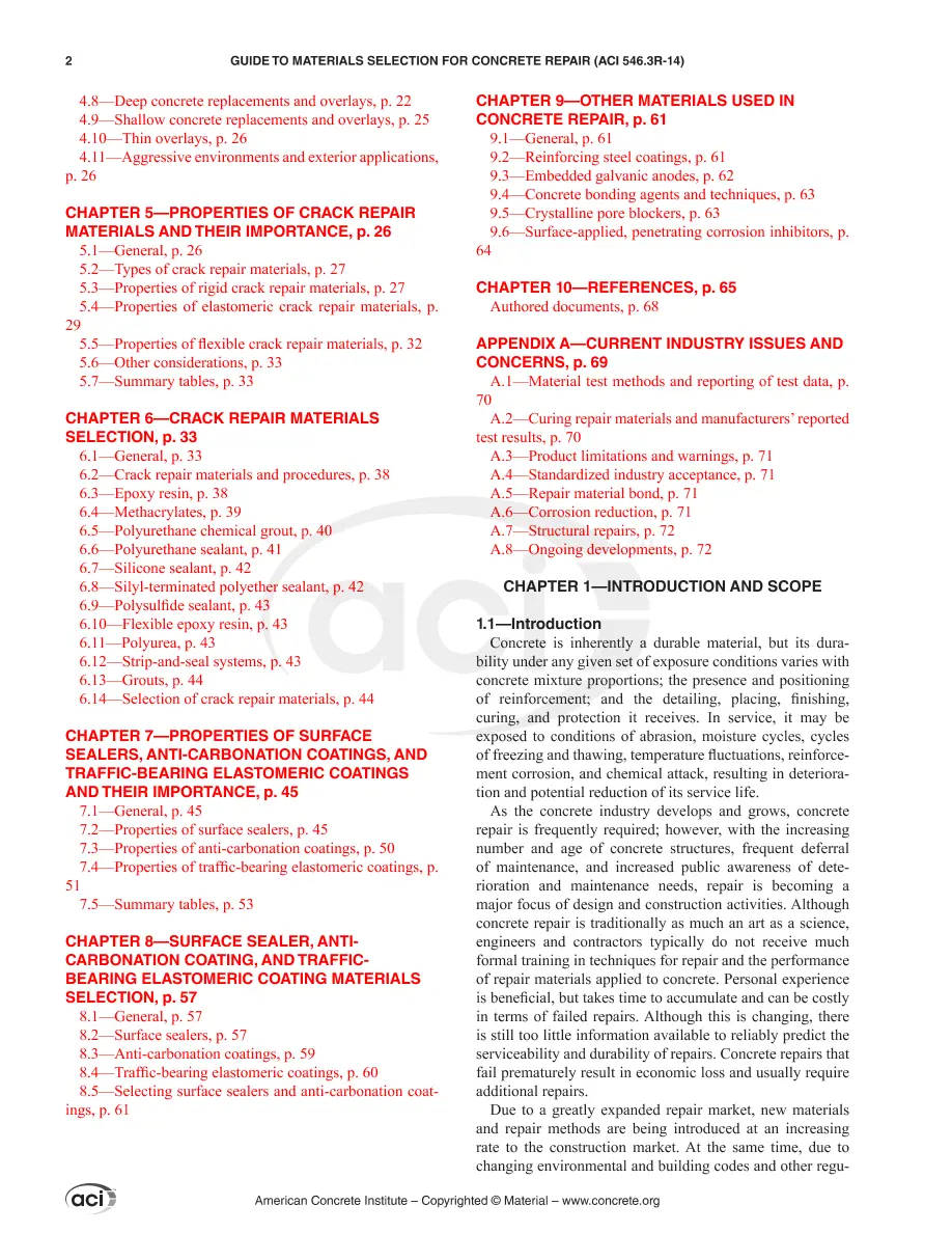 ACI 546.3R-14 ACI 546.3R-14