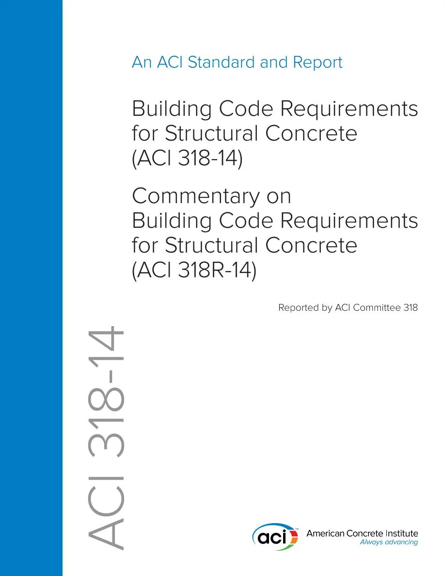 ACI 318-14 ACI 318-14