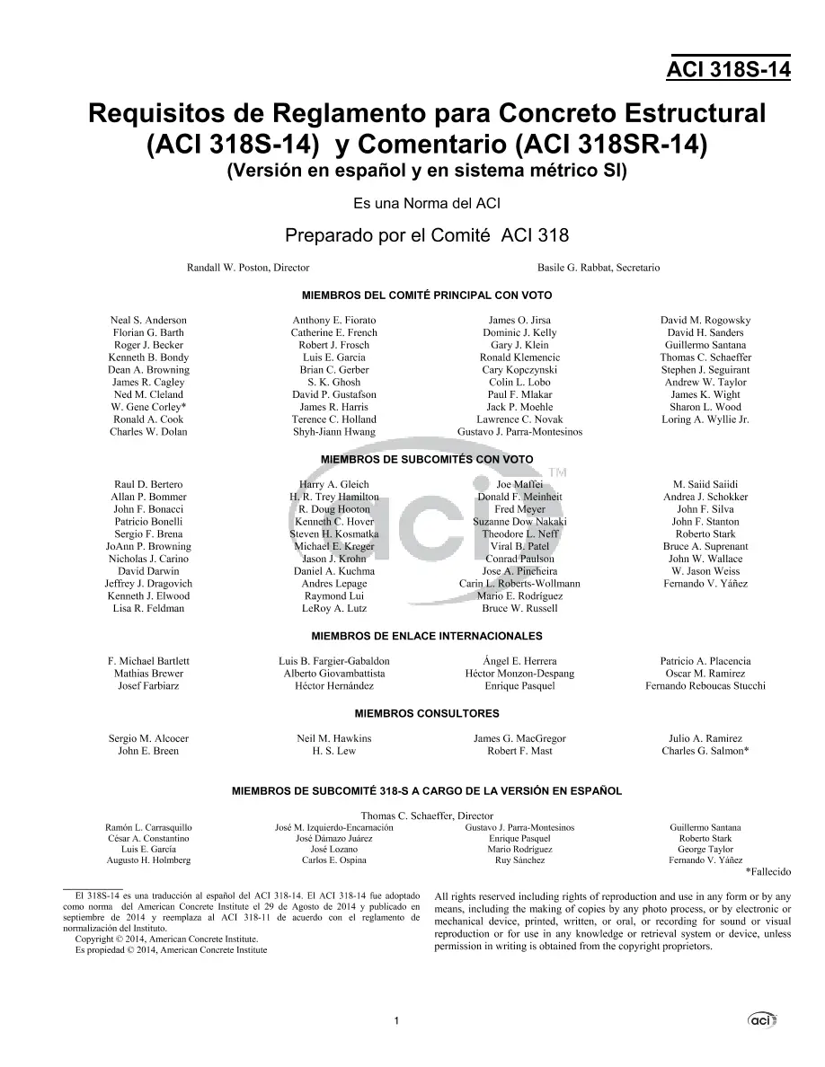 ACI 318S-14 ACI 318S-14