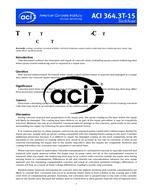 ACI 364.3T-15 ACI 364.3T-15