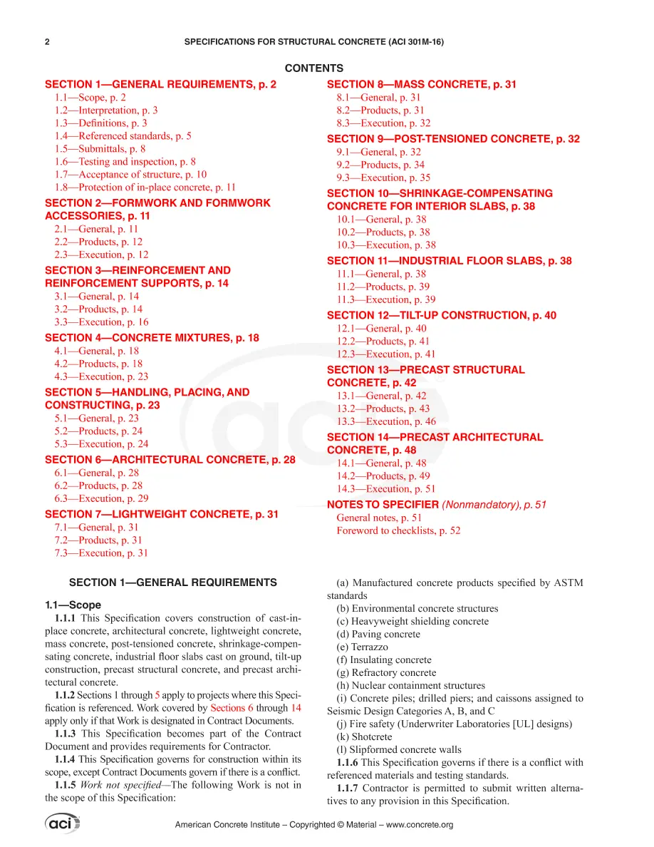 ACI 301M-16 ACI 301M-16