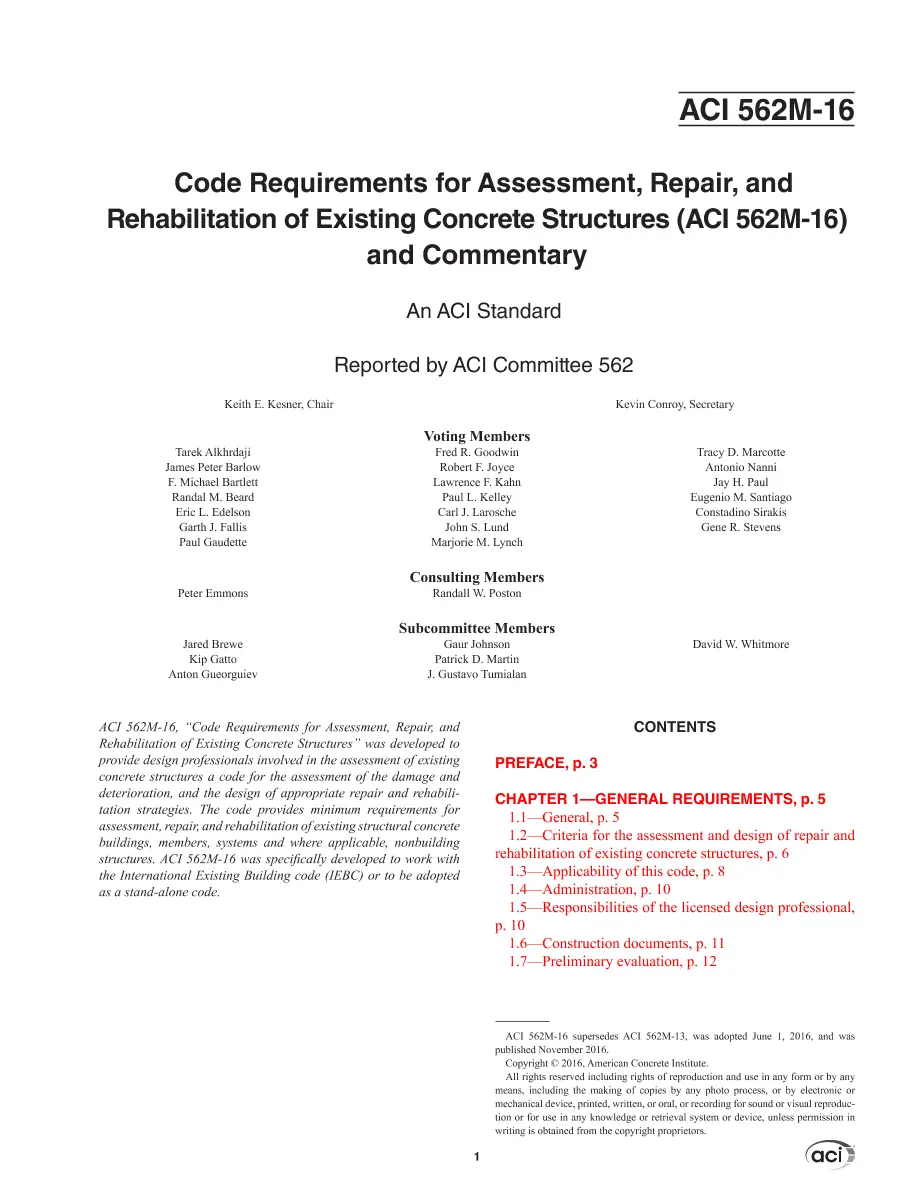 ACI 562M-16 ACI 562M-16