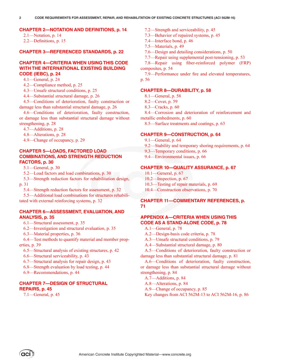 ACI 562M-16 ACI 562M-16