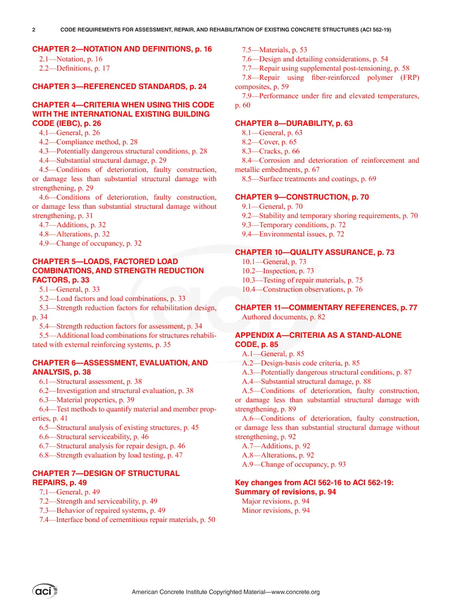 ACI 562M-19 ACI 562M-19