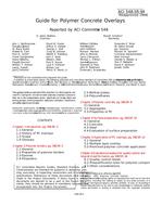 ACI 548.5R-94 (1998) ACI 548.5R-94 (1998)
