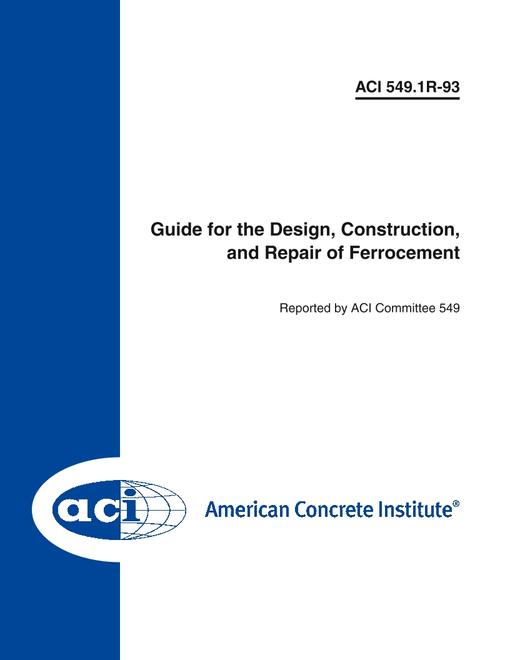 ACI 549.1R-93 (R2009) ACI 549.1R-93 (R2009)