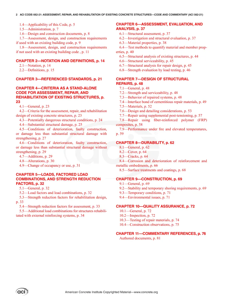 ACI CODE-562-21 ACI CODE-562-21