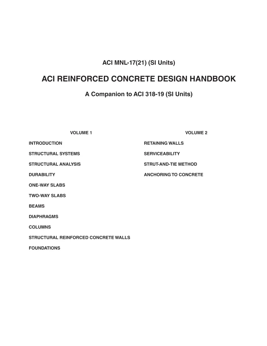 ACI MNL-17(21) (SI Units) ACI MNL-17(21) (SI Units)