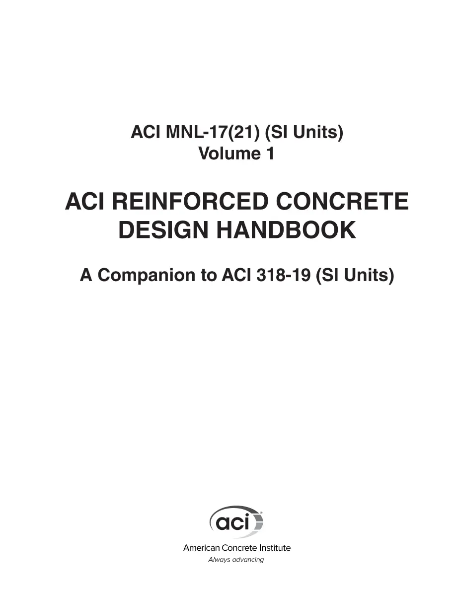 ACI MNL-17(21) (SI Units) ACI MNL-17(21) (SI Units)
