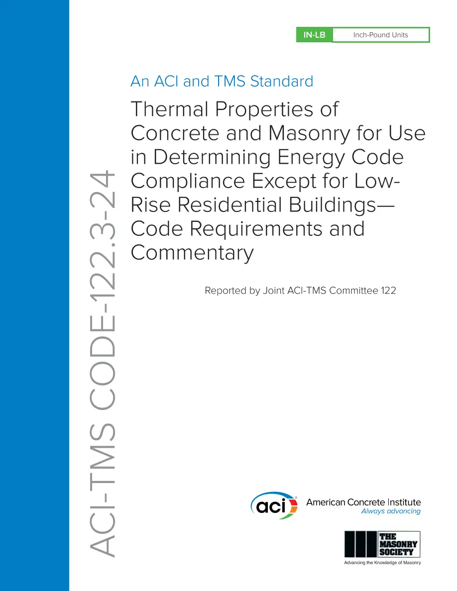ACI TMS CODE-122.3-24 ACI TMS CODE-122.3-24