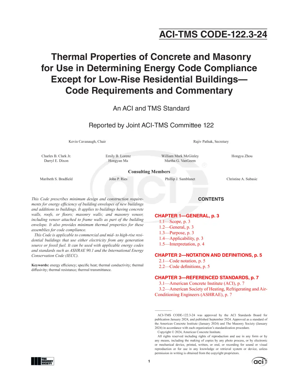 ACI TMS CODE-122.3-24 ACI TMS CODE-122.3-24