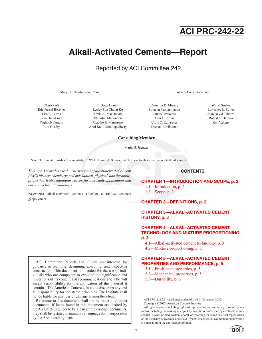 ACI PRC-242-22 ACI PRC-242-22