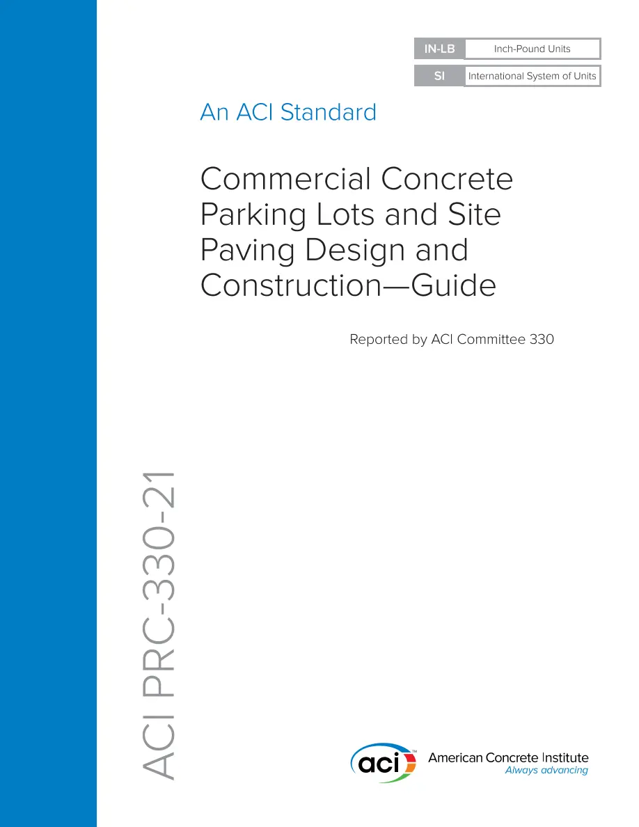 ACI 330-21 ACI 330-21