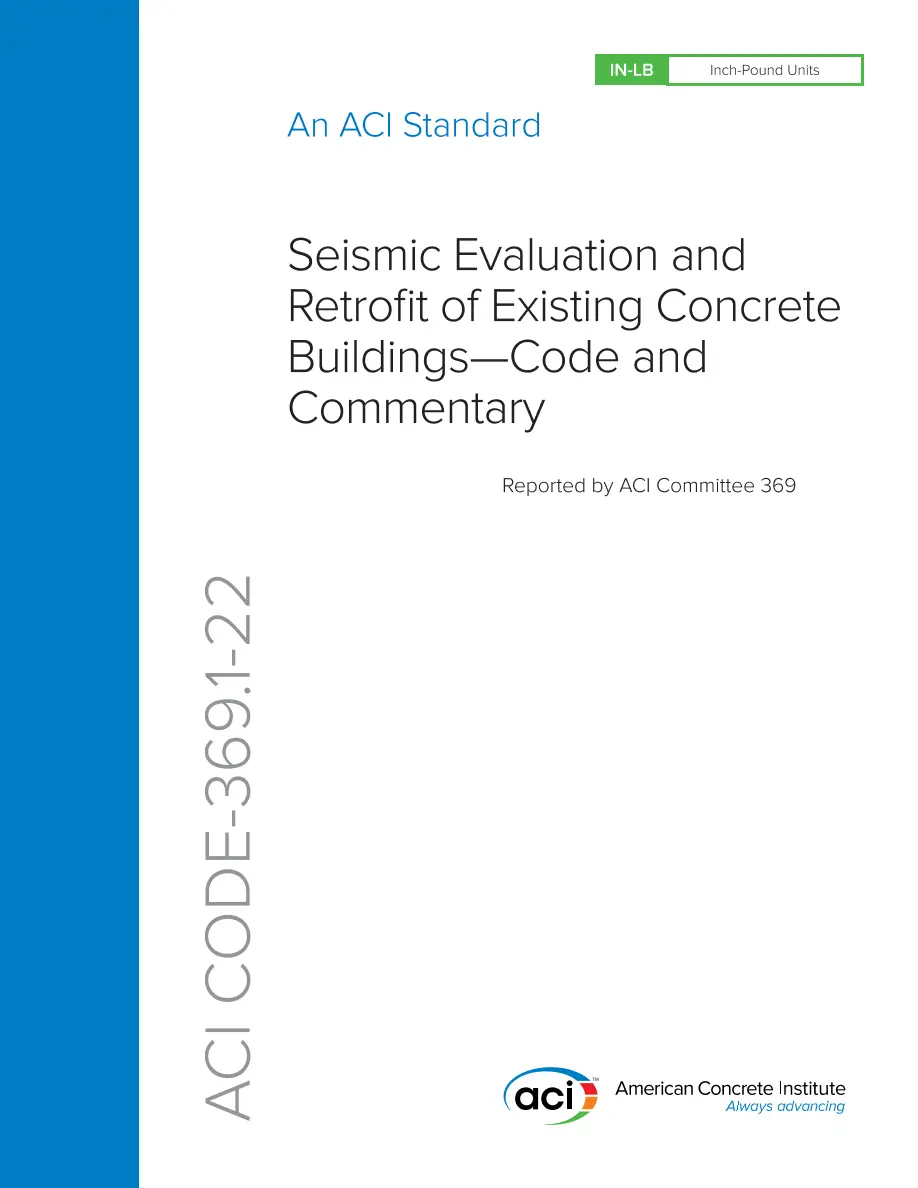 ACI CODE-369.1-22 (IN-LB) ACI CODE-369.1-22 (IN-LB)