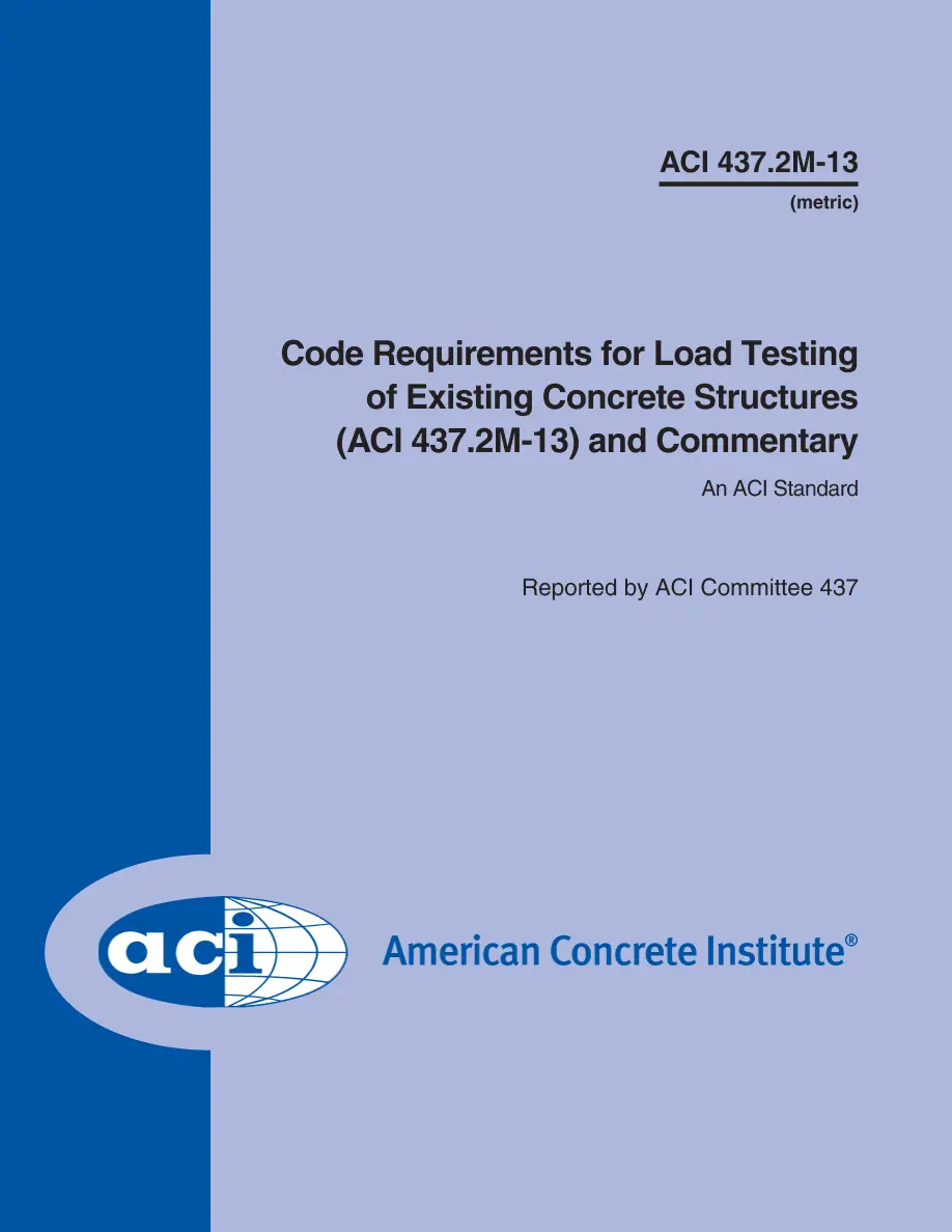 ACI CODE-437.2M-13 ACI CODE-437.2M-13