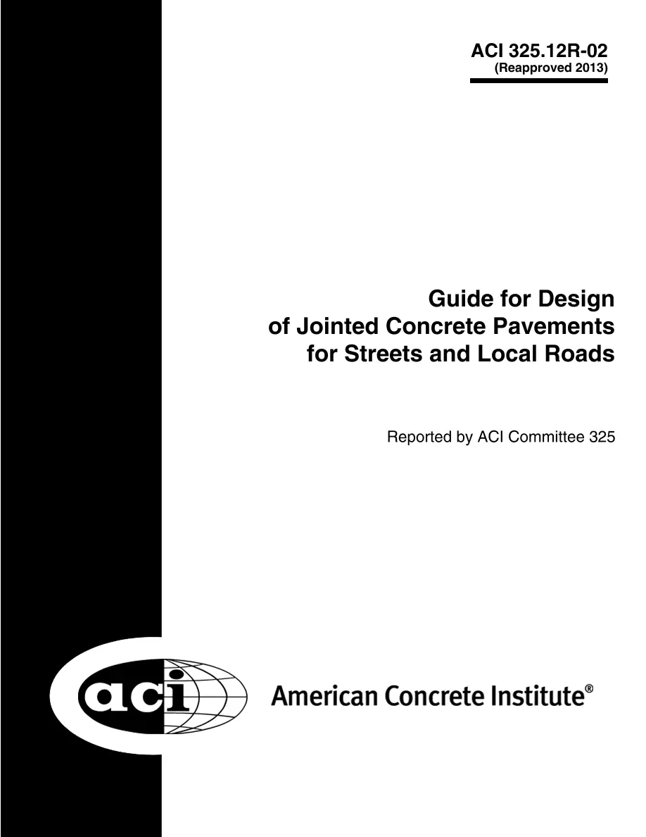 ACI 325.12R-02 (R2013) ACI 325.12R-02 (R2013)
