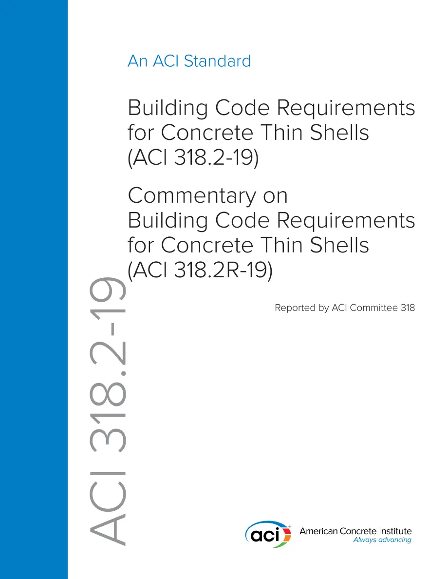 ACI 318.2-19 ACI 318.2-19