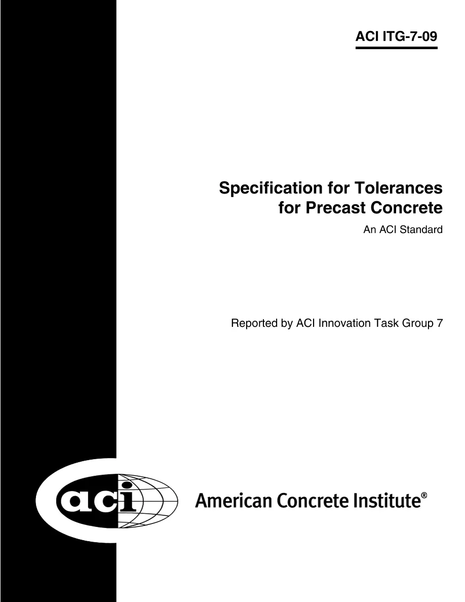 ACI ITG-7-09 ACI ITG-7-09