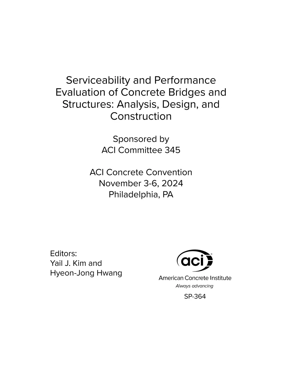 ACI SP-364:2024 ACI SP-364:2024