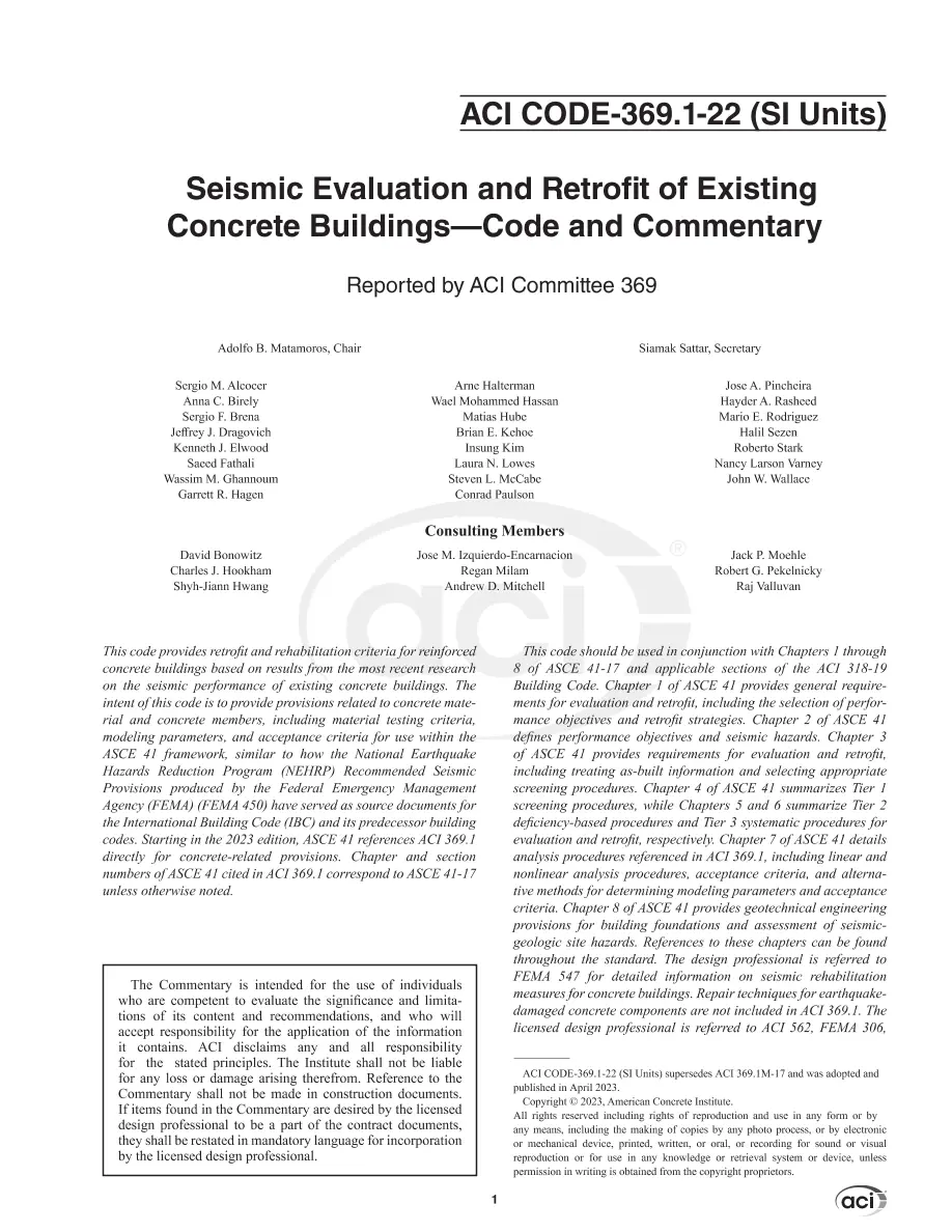 ACI CODE-369.1-22 (SI) ACI CODE-369.1-22 (SI)