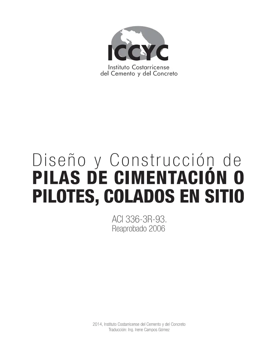 ACI 336.3RS-93 ACI 336.3RS-93
