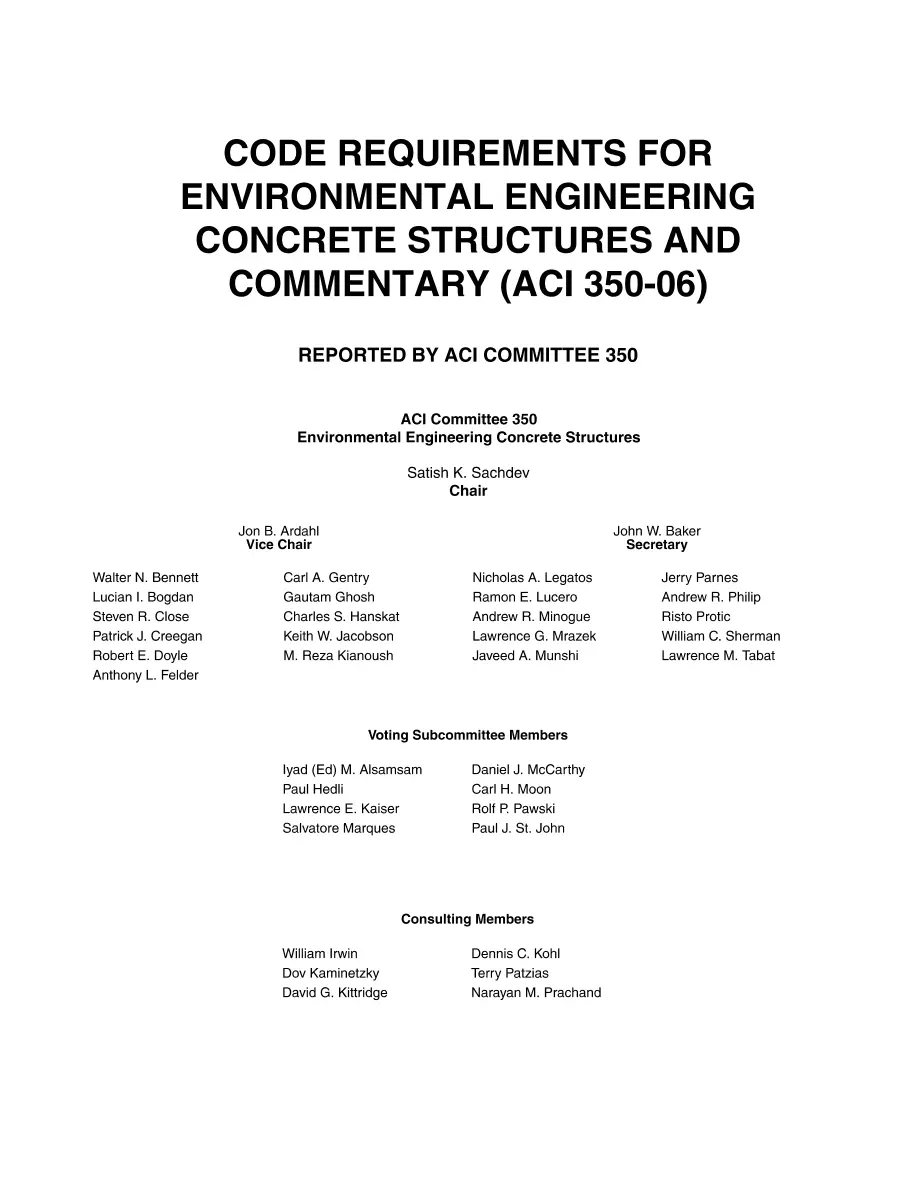 ACI 350-06 ACI 350-06