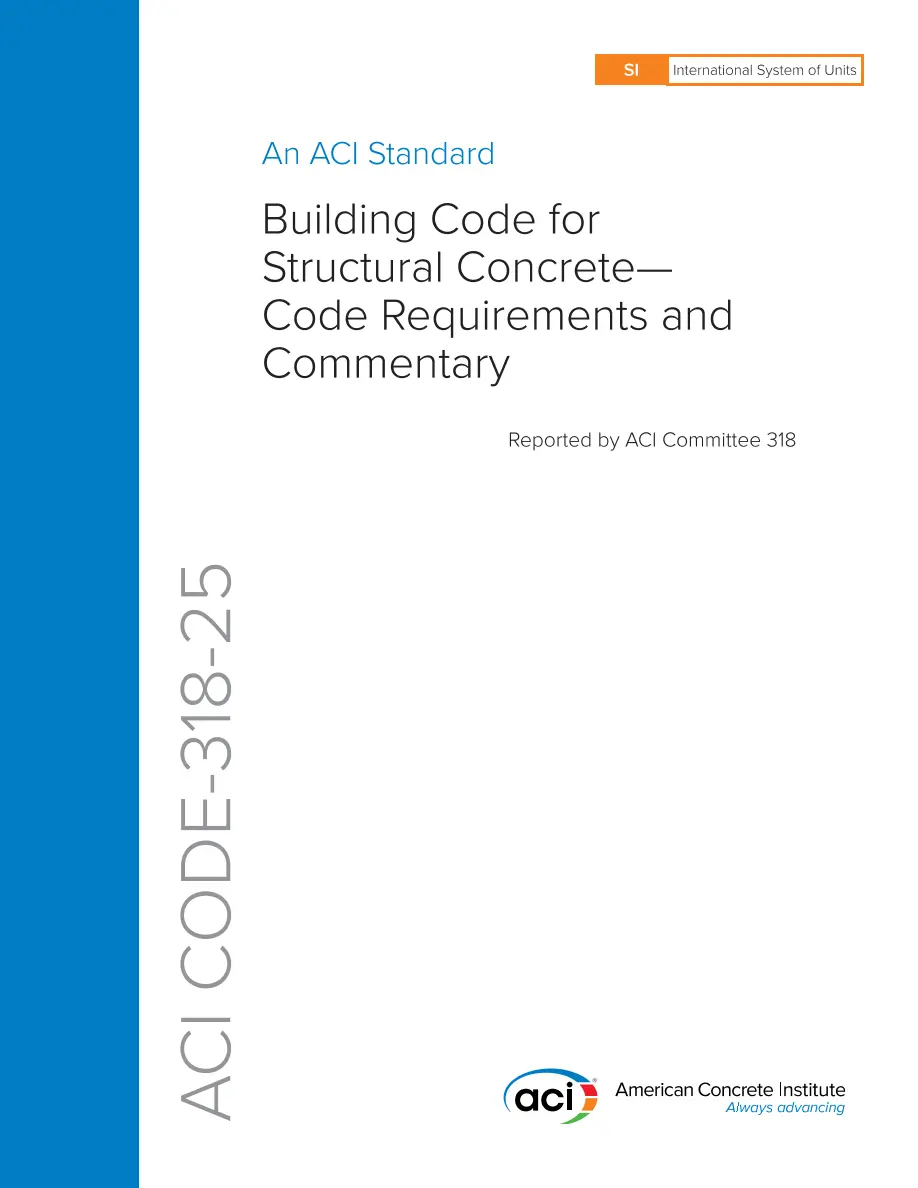 ACI CODE-318-25 (SI Units) ACI CODE-318-25 (SI Units)