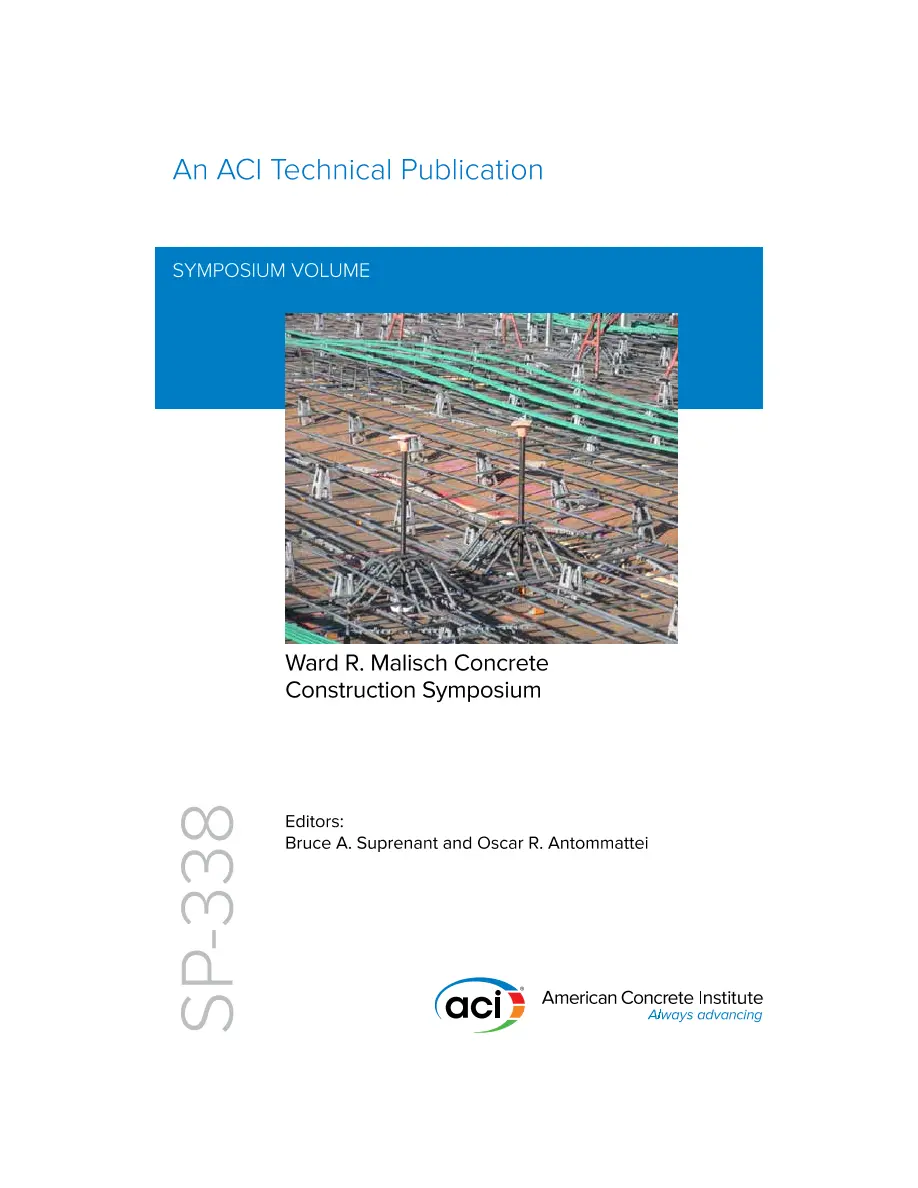 ACI SP-338 ACI SP-338