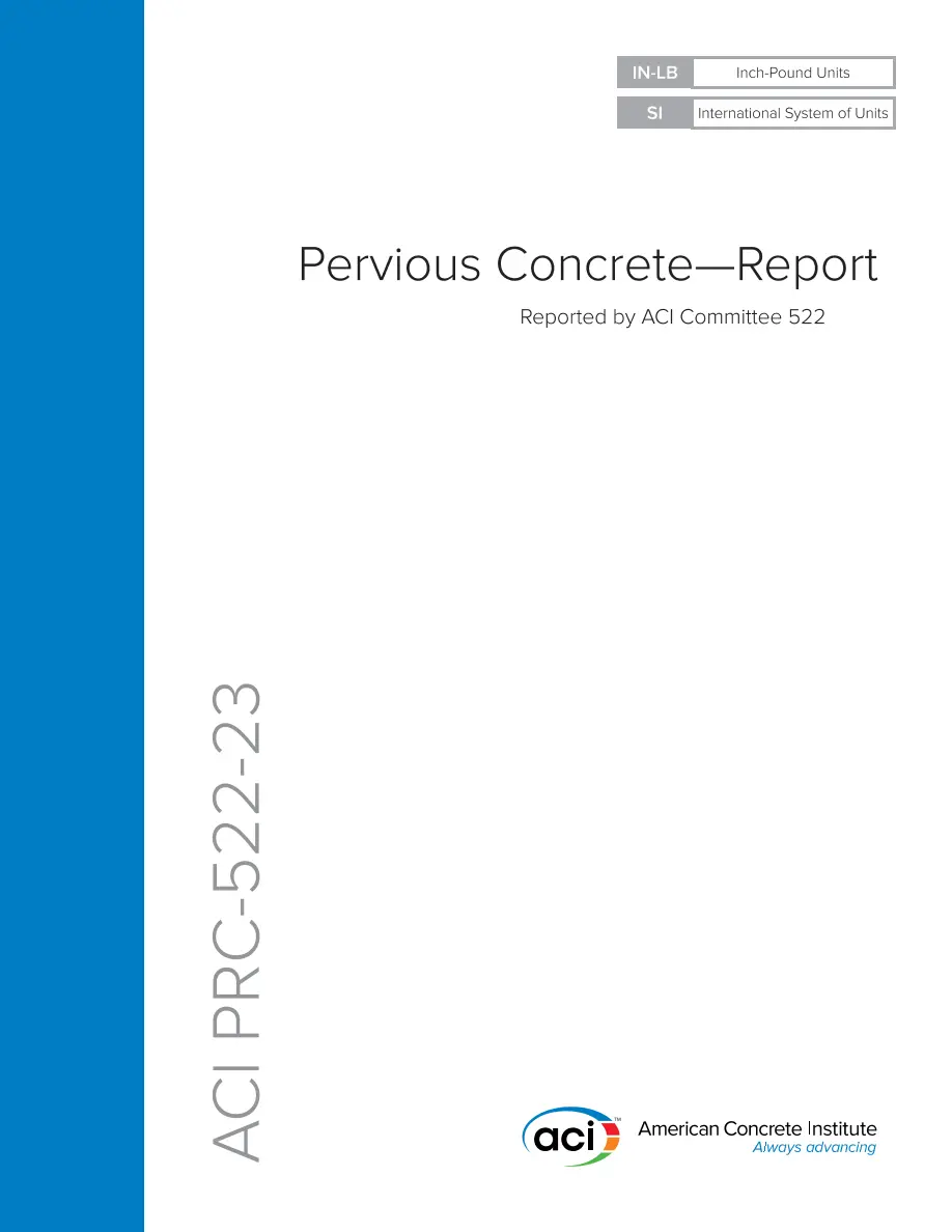 ACI PRC-522-23 ACI PRC-522-23