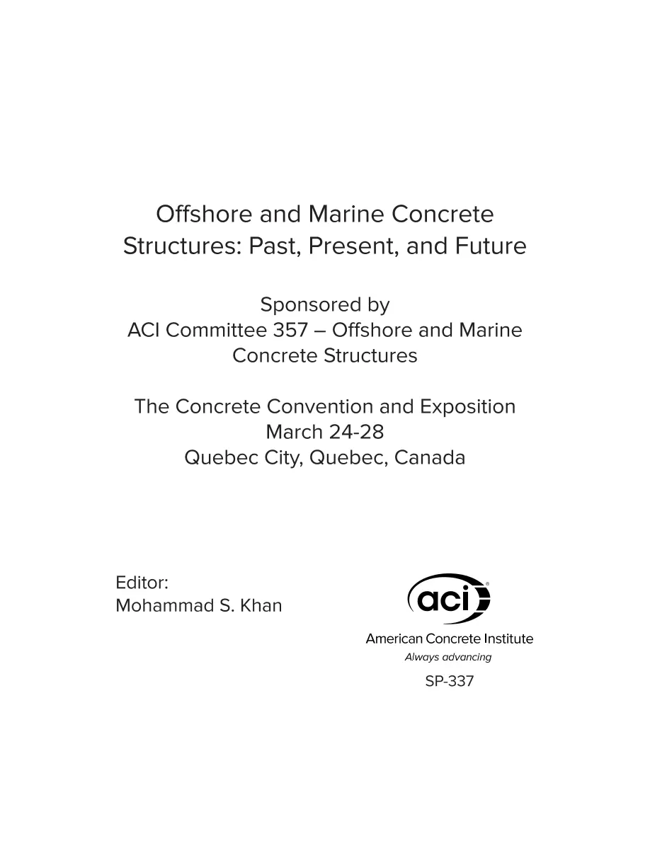 ACI SP-337 ACI SP-337