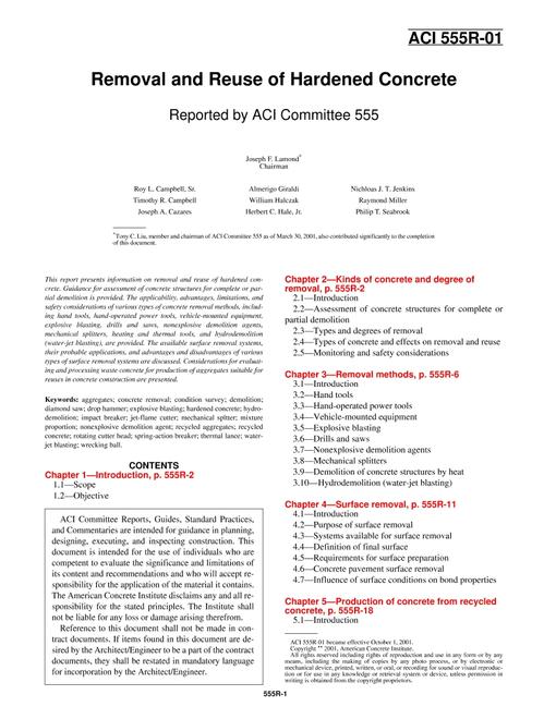 ACI 555R-01 ACI 555R-01