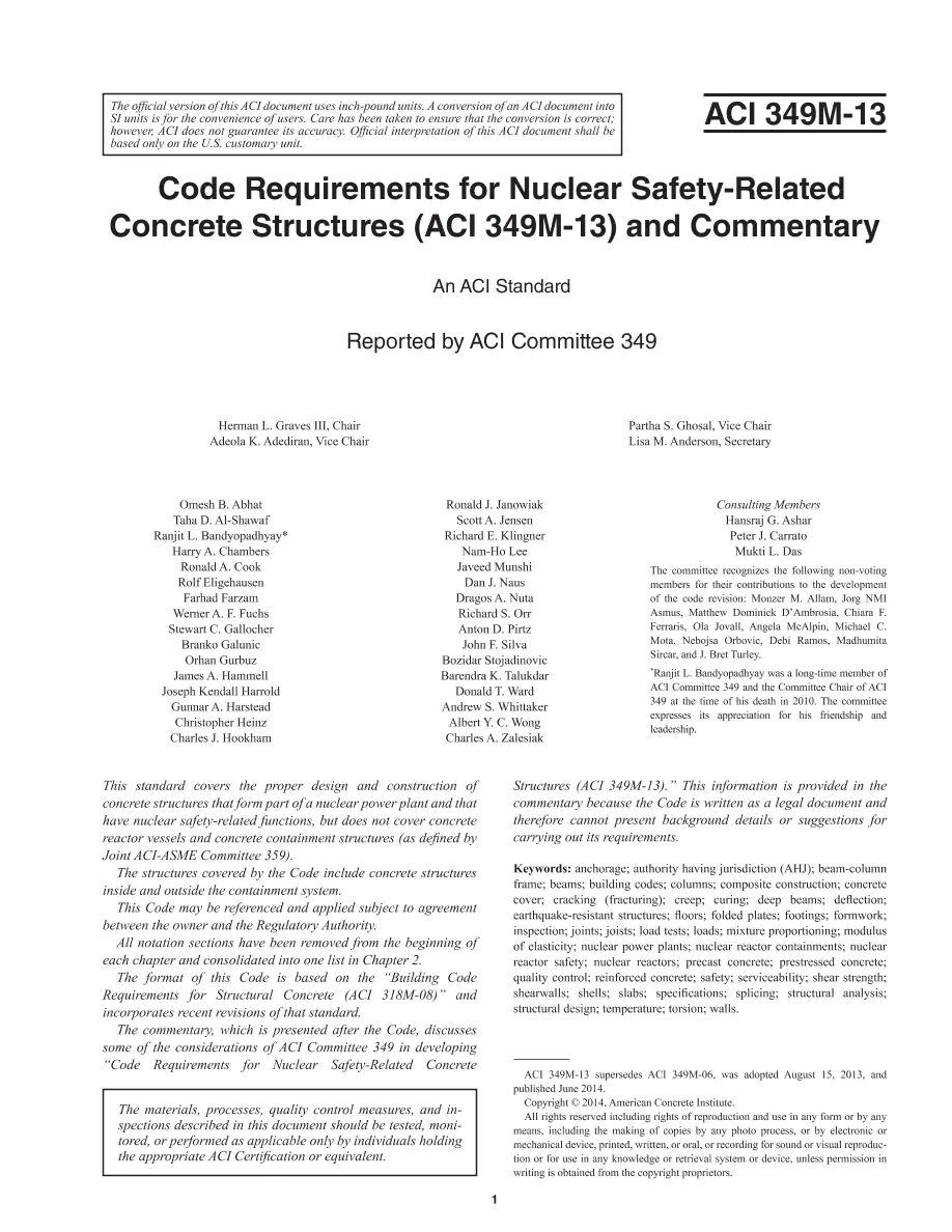ACI 349M-13 ACI 349M-13