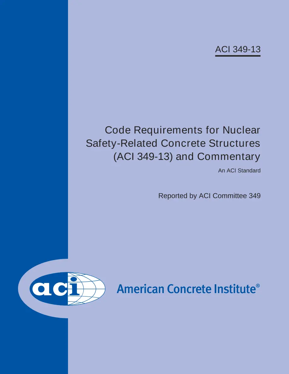 ACI 349-13 ACI 349-13
