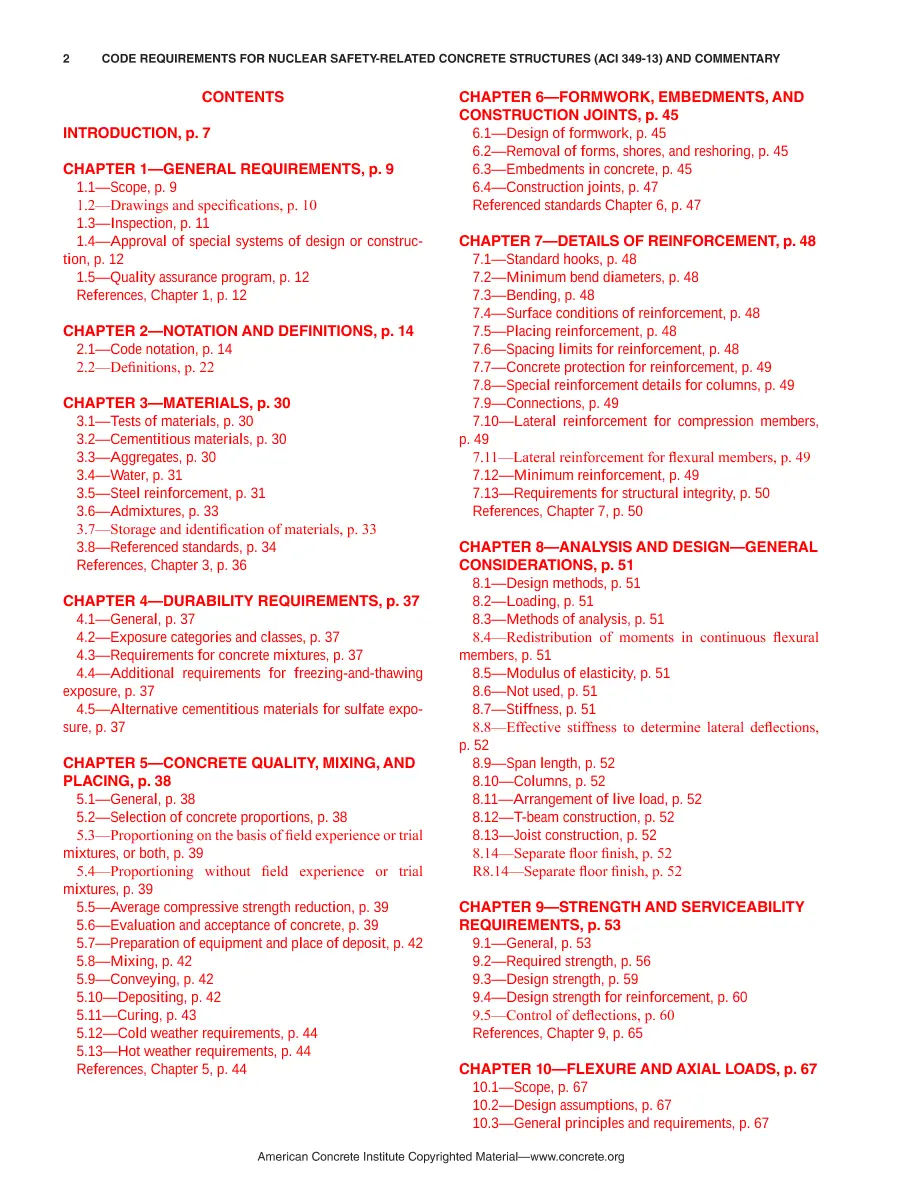 ACI 349-13 ACI 349-13