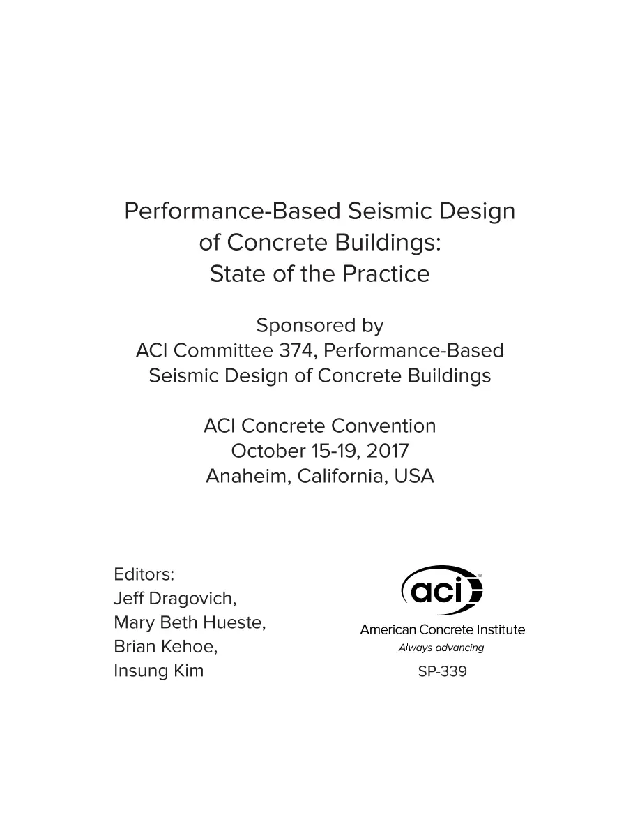 ACI SP-339 ACI SP-339