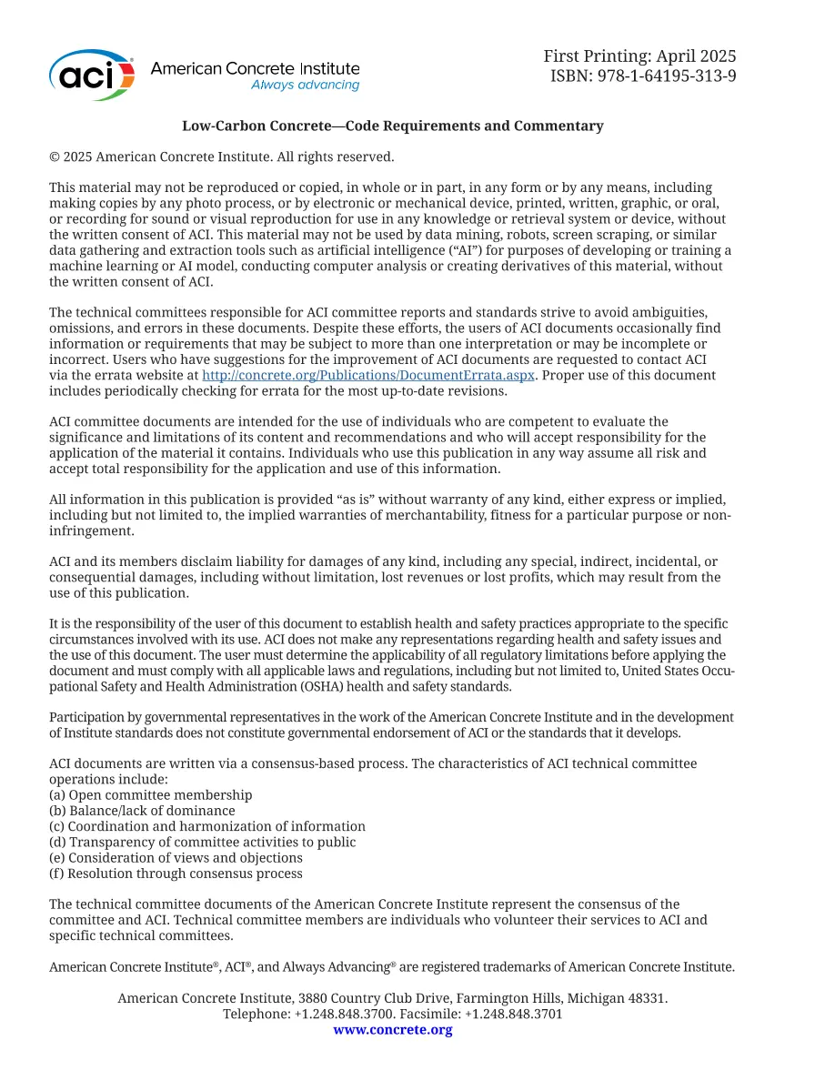 ACI CODE-323-24-SI:2025 ACI CODE-323-24-SI:2025