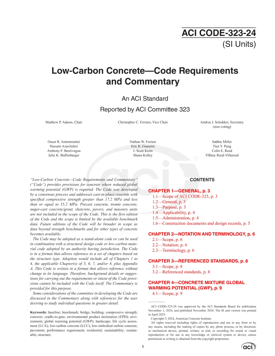 ACI CODE-323-24-SI:2025 ACI CODE-323-24-SI:2025