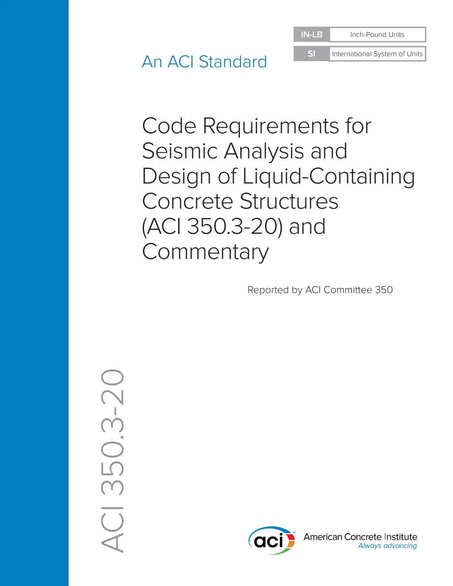 ACI 350.3-20 ACI 350.3-20