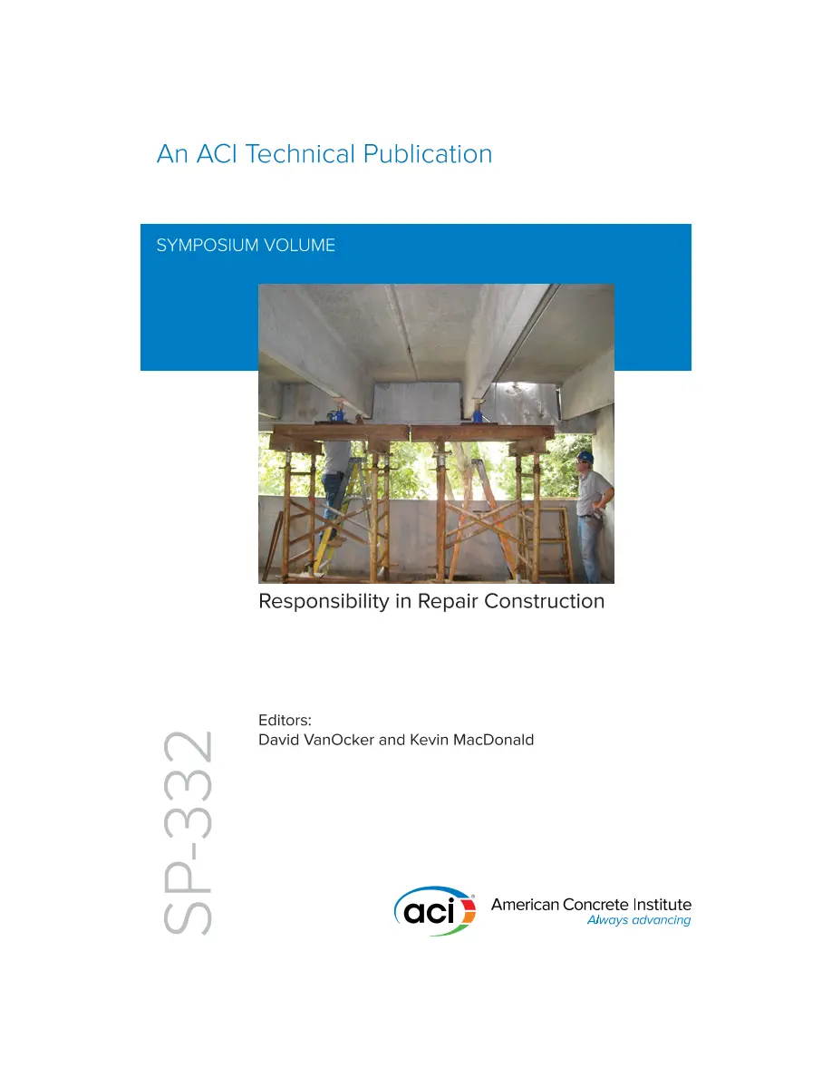 ACI SP-332 ACI SP-332