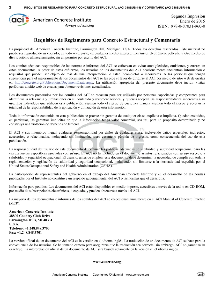 ACI 318SUS-14 ACI 318SUS-14