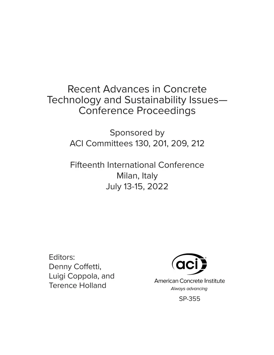 ACI SP-355 ACI SP-355