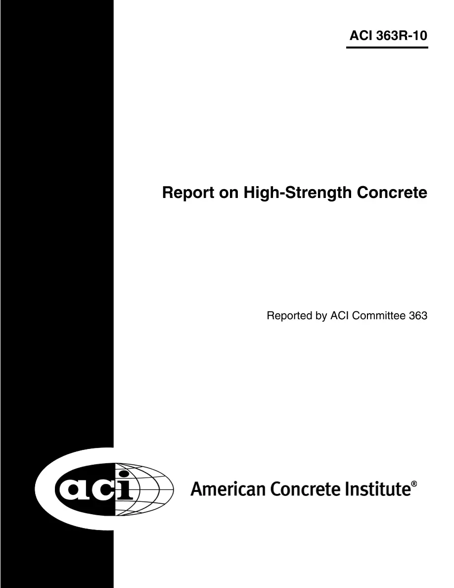 ACI 363R-10 ACI 363R-10