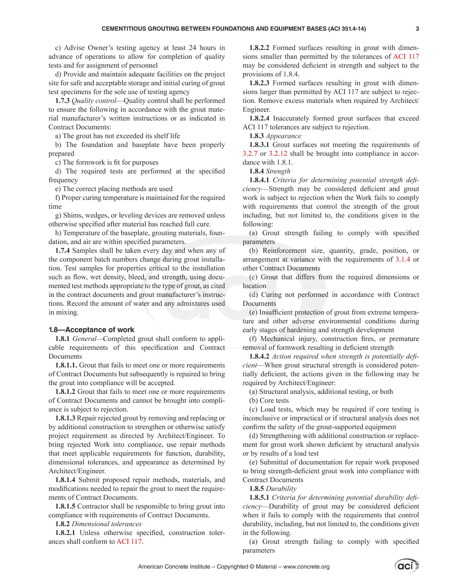 ACI 351.4-14 ACI 351.4-14