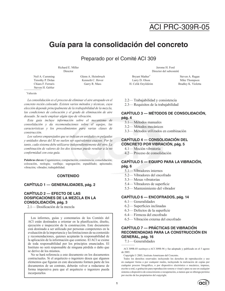 ACI PRC-309-05 Spanish ACI PRC-309-05 Spanish