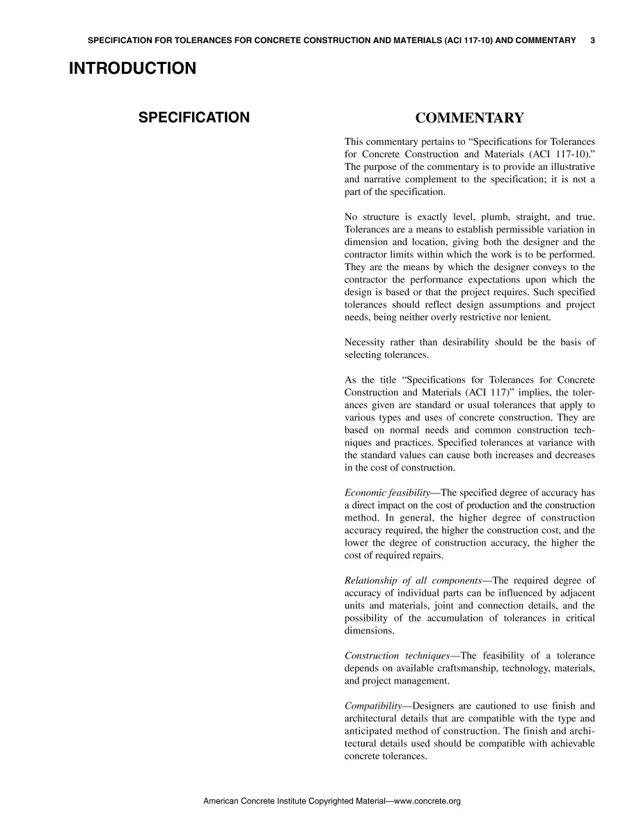 ACI 117-10 (R2015) ACI 117-10 (R2015)